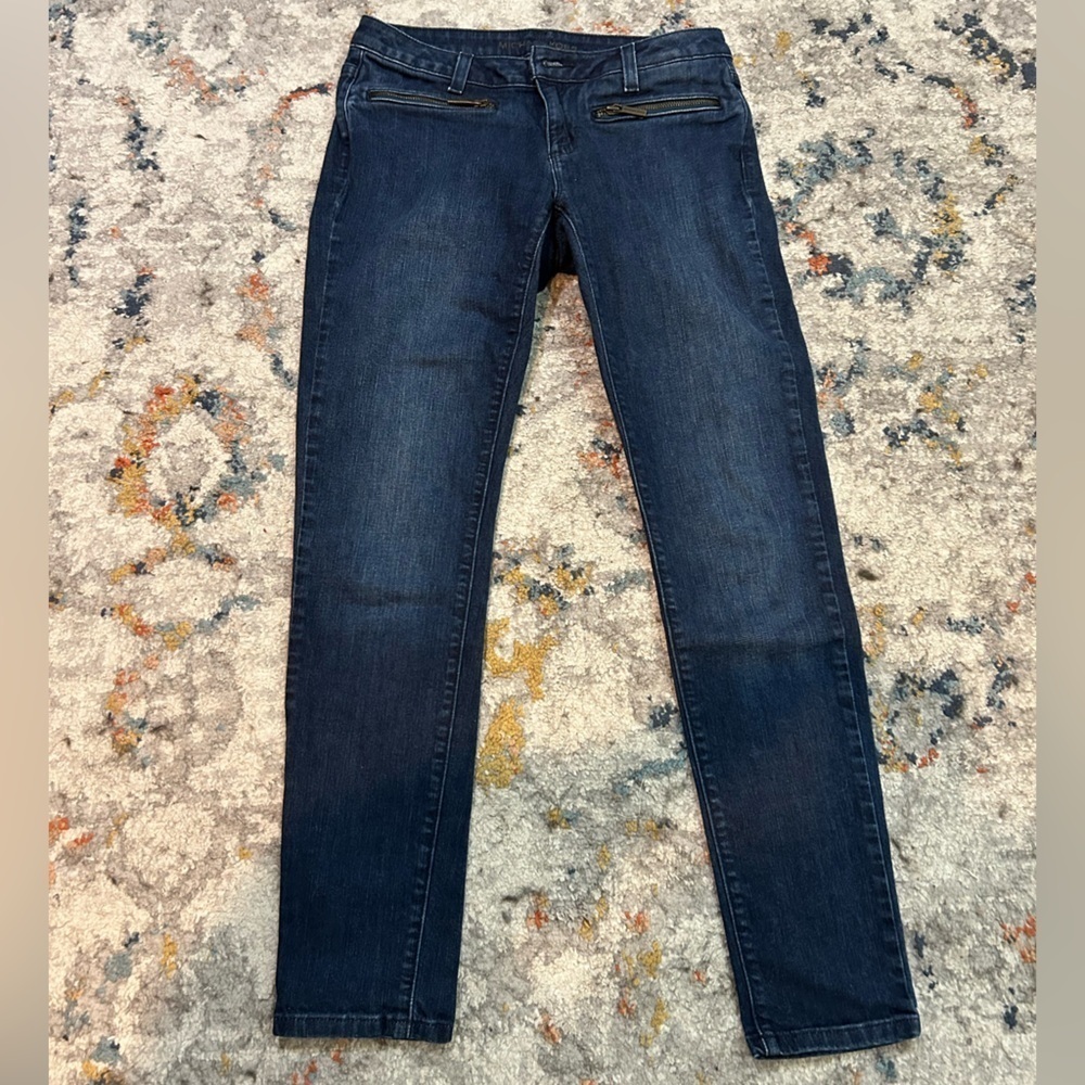 Michael Kors Indigo Denim Jeans - Picture 2 of 5